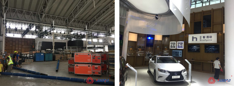 工業(yè)汽車(chē)展覽燈光架