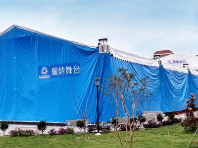 戶外大棚可用舞臺桁架搭建
