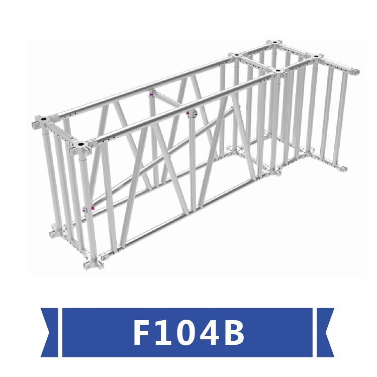 F104B 扁頭插銷單排/四方架